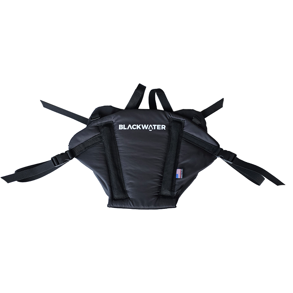 Canoe Backrest w/Blackwater Logo | Western Canoe Kayak
